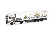Herpa 321358 - H0 - MAN Kühlkoffer-Sattelzug TGX GX Trio Trans/Evolion